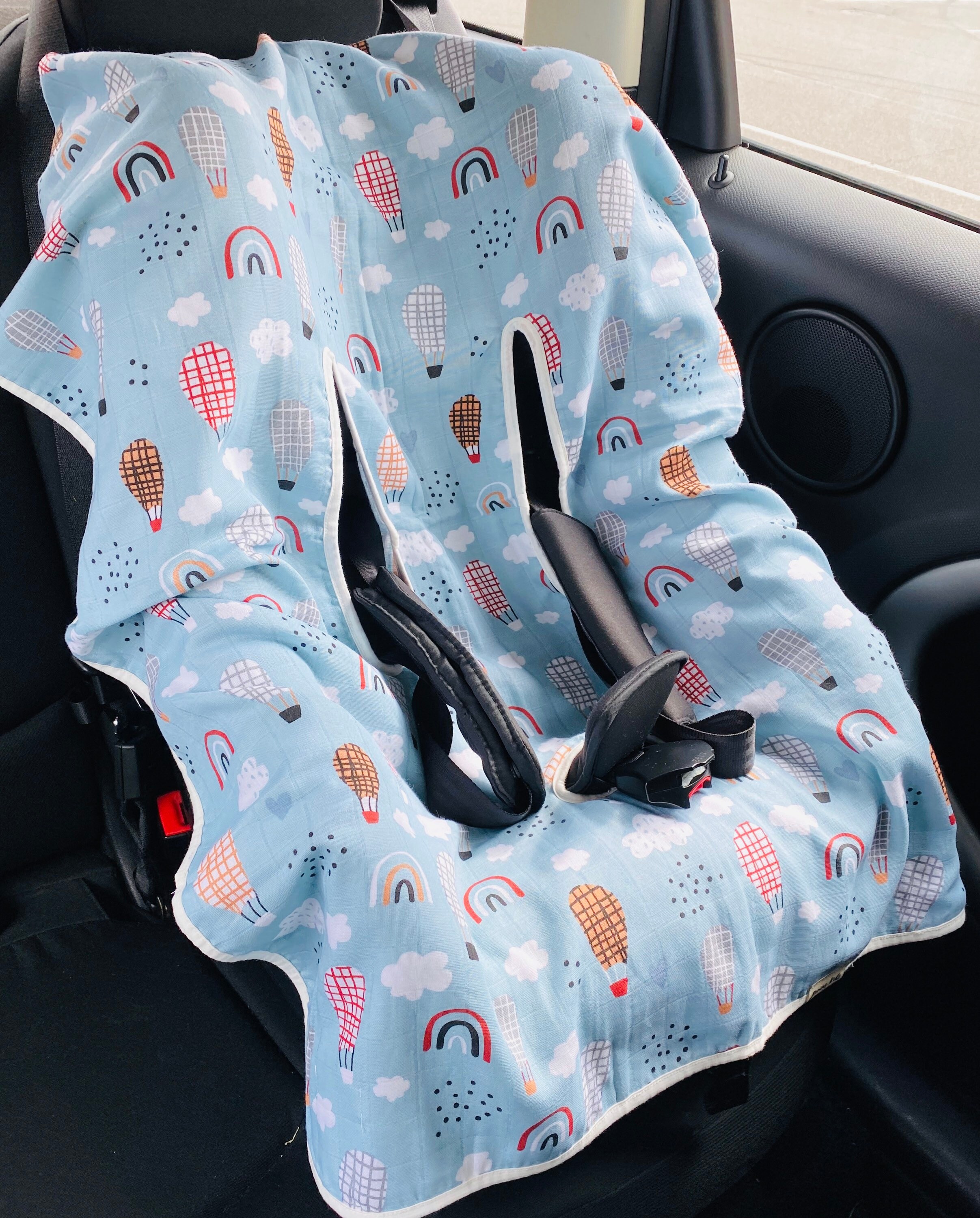 Baby Car Seat Protector Liner Muslin Cover Insert Baby Shower Etsy
