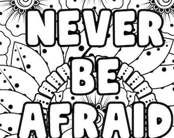 80 Motivational Quote Coloring Pages for Adults & Kids (PDF Download)