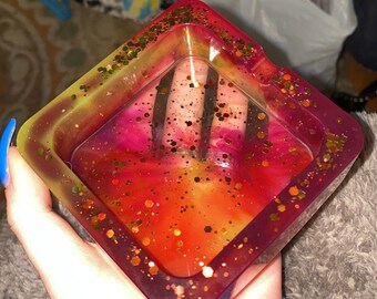 square ashtray (custom)