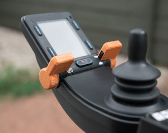Permobil Switch Extension 3D-utskriven (höger och vänster par) för elektriska rullstolar