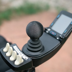 Soft Touch Orb - Electric Wheelchair Joystick Handle with Easy No Tools Install