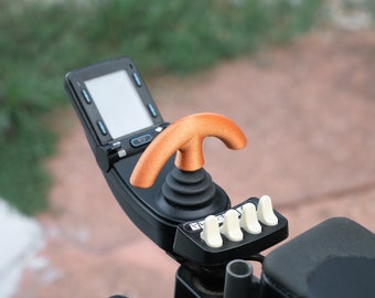Curve  3D Printed Joystick Handle for Electric Wheelchairs