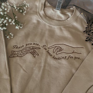 Feysand Embroidered Crewneck Sweatshirt: ACOTAR Bookish Merch