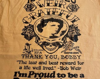 Bob Weir Tribute Deadhead T-Shirt 2 Sided Print Psychedelic Grateful Dead Company Shakedown Street Parking Lot T-Shirt M L XL 2XL 3XL 4XL