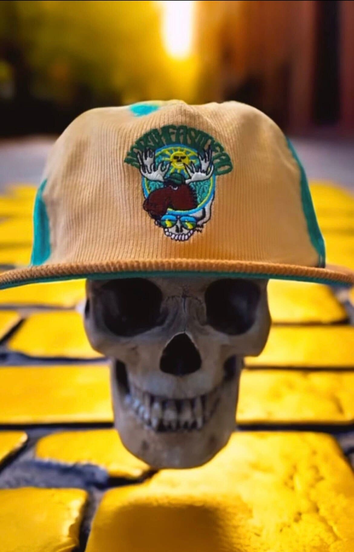2024 GOOD GRIEF CORDUROY MONOGRAM CAP 帽子