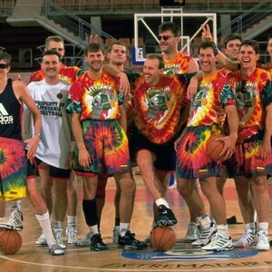 Lithuania Olympic Basketball T-Shirt 1992 Re-issue Official M L XL 2X Grateful Dead Tie Dye Hippie Concert Deadhead Tee Top Gift Barcelona imagem 4