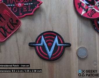 VoxTek - Écusson Hazbin Hotel : appliqué thermocollant brodé