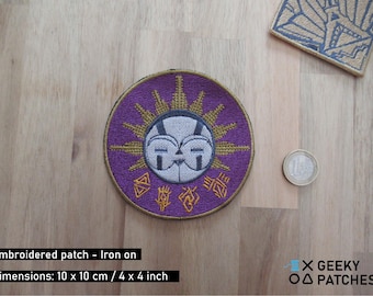 My friend inspired by Esquie - Clair Obscur Expedition 33: Embroidered Iron-On Applique