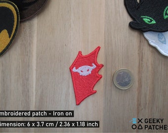 Toothless - How to train your Dragon Patch: Embroidered Iron-On Applique