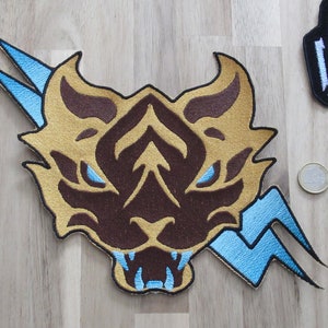 KDA - Akali - All out Patch: Embroidered Iron-On or Sew-on Applique
