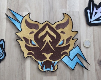 KDA - Akali - All out Patch: Embroidered Iron-On or Sew-on Applique