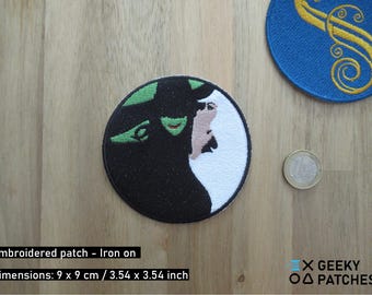 Wicked Witches Patch: Gestickte Applikation zum Aufbügeln
