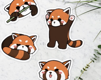 Red Panda sticker (Waterproof)