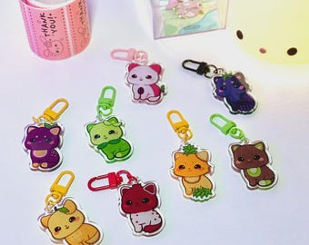 FruitKitty Acrylic Keychain vol 2 Mystery Box