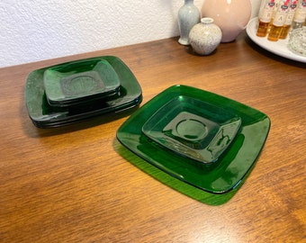 Emerald Green Plates Etsy