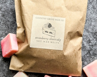 Strawberry Shortcake Bakery Soy Wax Melts for Warmer