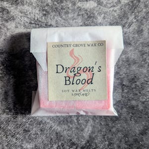 Drachenblut Wachs Melt Stark duftendes Wachs Melts Erdig Duft Räucherwachs Melt Rauchiger Duft
