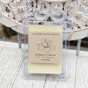 Gardenia Tuberose Wax Melts: Strong Floral Scent