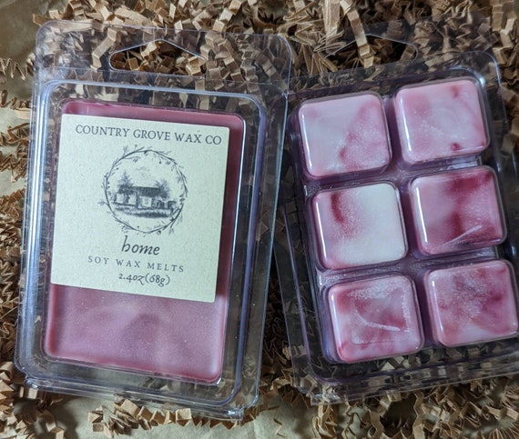 best selling wax melts, cinnamon wax melts, soy wax tarts, strong scent,  for wax warmers