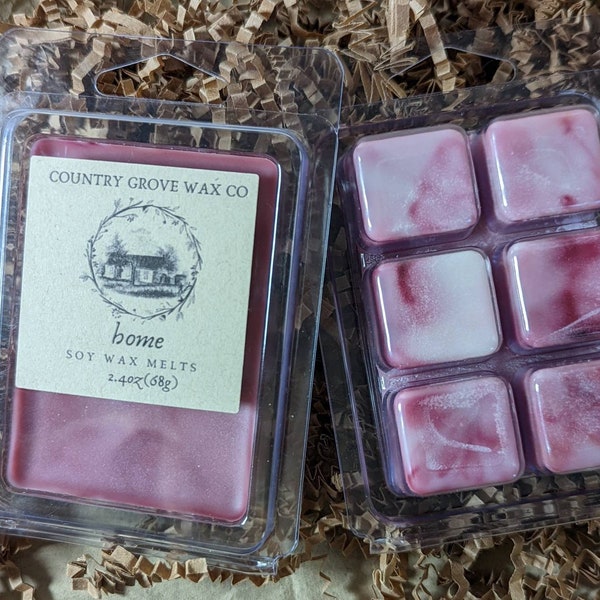 Rustic Spiced Scent, Cinnamon Wax Melts, Gift For Home Warming, Cozy Scent For Winter