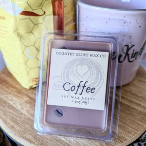 Coffee Scented Wax Melts: Strong Scent for Wax Warmers