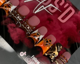 WILD LUX press-on nail set