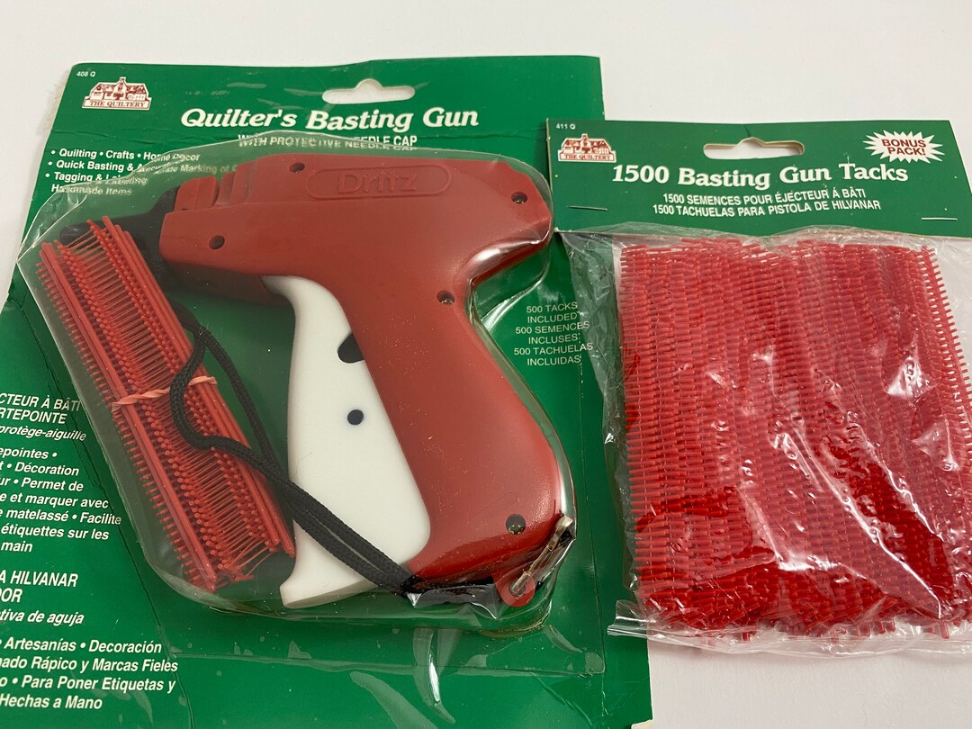 Quilter's Basting Gun With Pack of Replacement Needles and Etsy