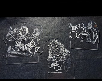 The Wizard of Oz lighted by led lights