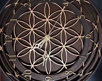 Sacred Geometry Clock