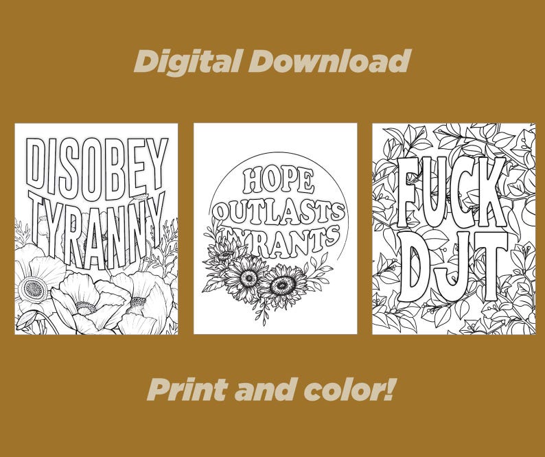 Adult Coloring Pages [digital Download] Reduce Stress by Coloring ...