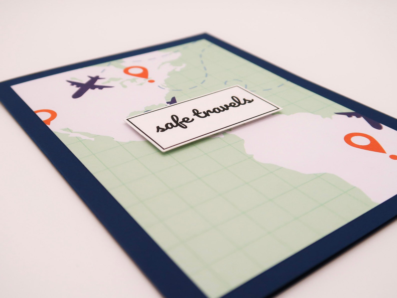 Safe Travels Greeting Card No Text 4.25 x 5.5 in. Etsy