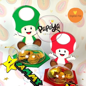 Cut File Toad Candy Holder/ Dome size 8cm/ open and close system