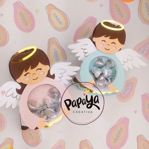 Cut File Girl Boy Angels Candy Holder / Dome size 8cm