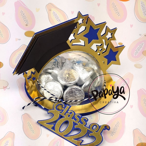 Cut File Class of 2023 Candy holder / Graduations/ Dome size 8cm
