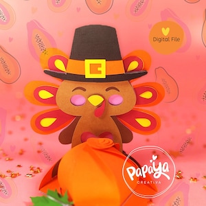 Cut File Thanksgiving Holder (turkey)