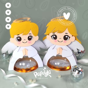 Little Angels DIGITAAL BESTAND Snoephouder / koepelformaat 8 cm / open en sluitsysteem