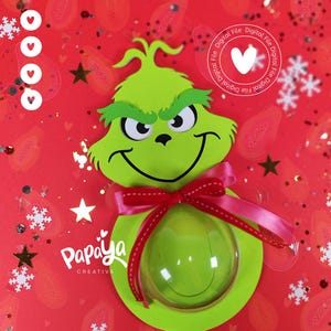 Cut File Lovely Mr.G Candy Holder *Easy open/close system* (Dome 8cm)