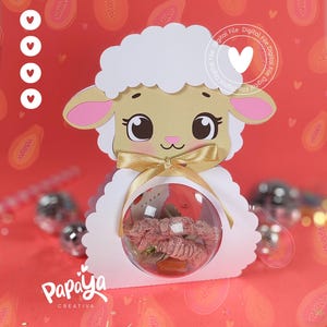 Porta-enfeites Digital File Sheep *Tamanho da bola 8cm*