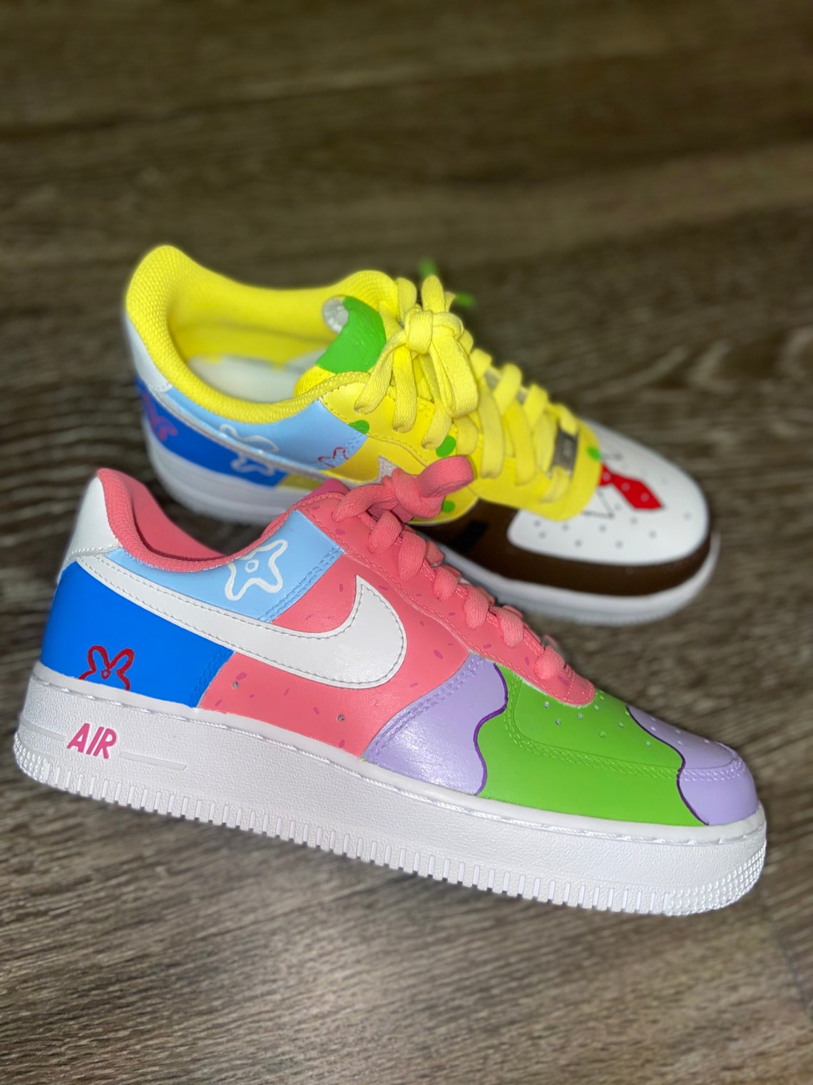 spongebob and patrick af1
