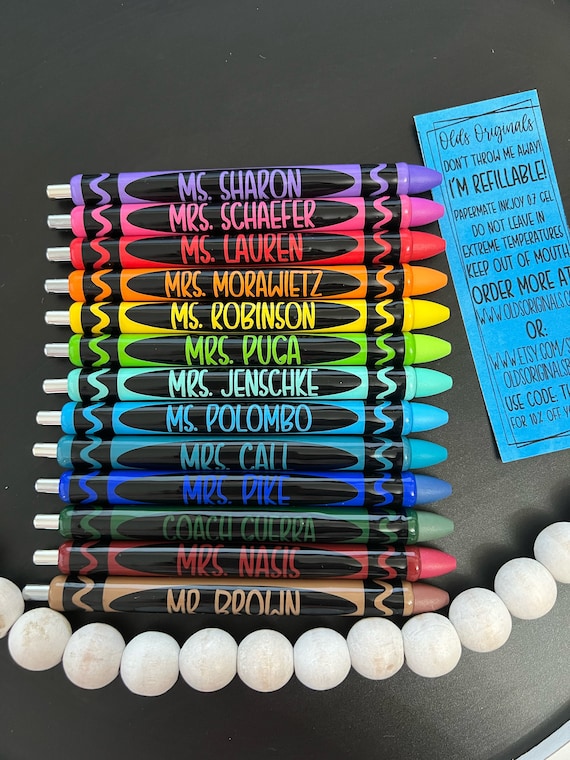 crayon pen