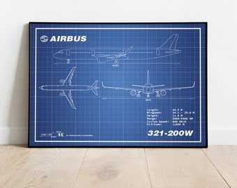 Airbus A321 Picture, Plane Poster, Aviation Art, Gift For Pilot, Digital Prints, Aeronautic Art, Aeronautic Prints, Plane Art, Mancave Art