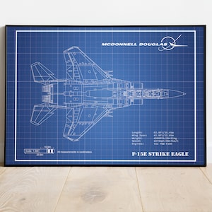F15 Strike Eagle Picture, Aviation Gift, Aviation Art, Aircraft Poster, Aviation Print, Plane Artwork, Gift For Him, Gift For Pilot, Mancave
