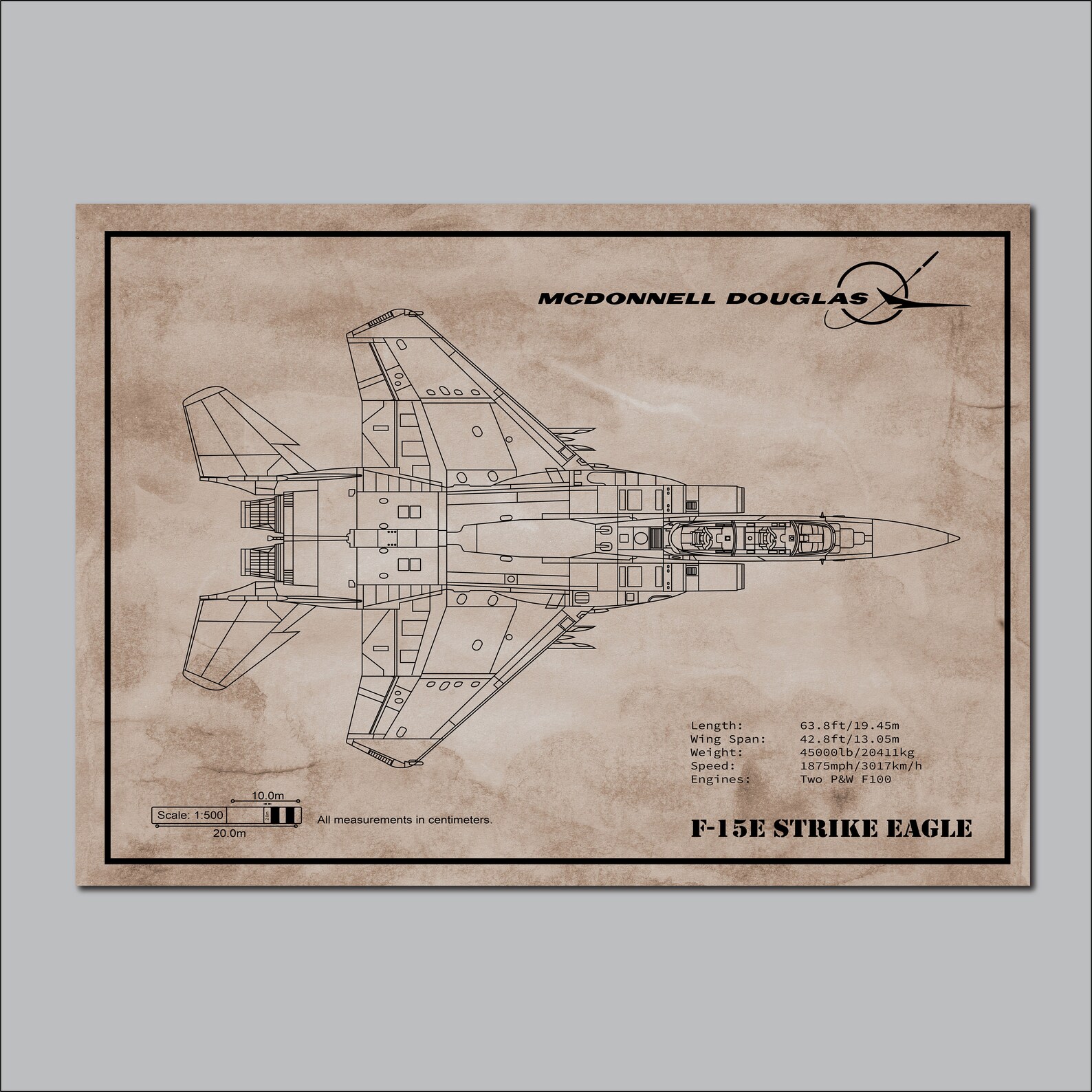 F15 Strike Eagle Picture, Aviation Gift, Aviation Art, Aircraft Poster ...