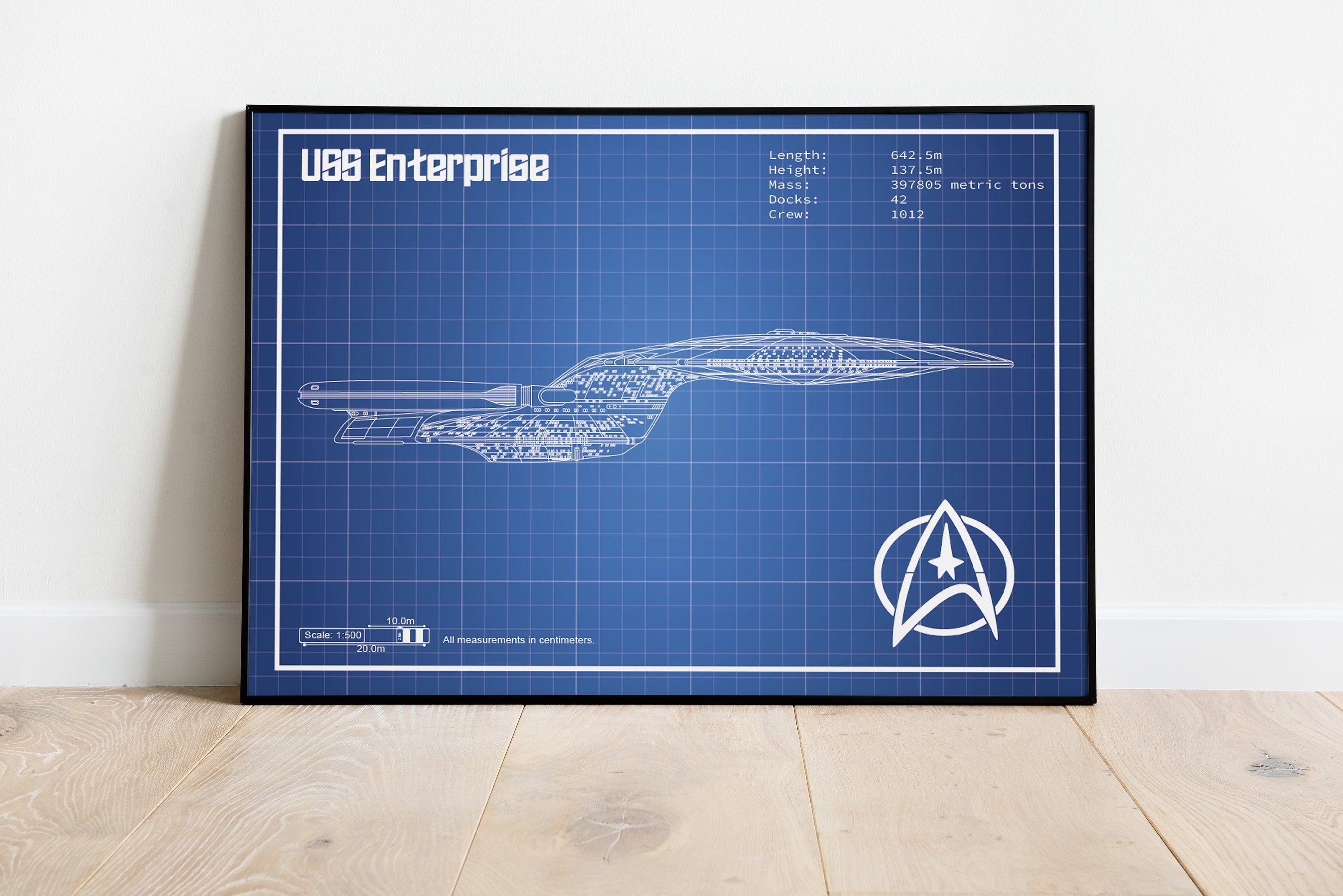 Uss enterprise blueprint - Etsy 日本