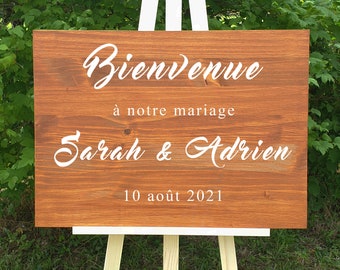 Panneau Bienvenue Etsy