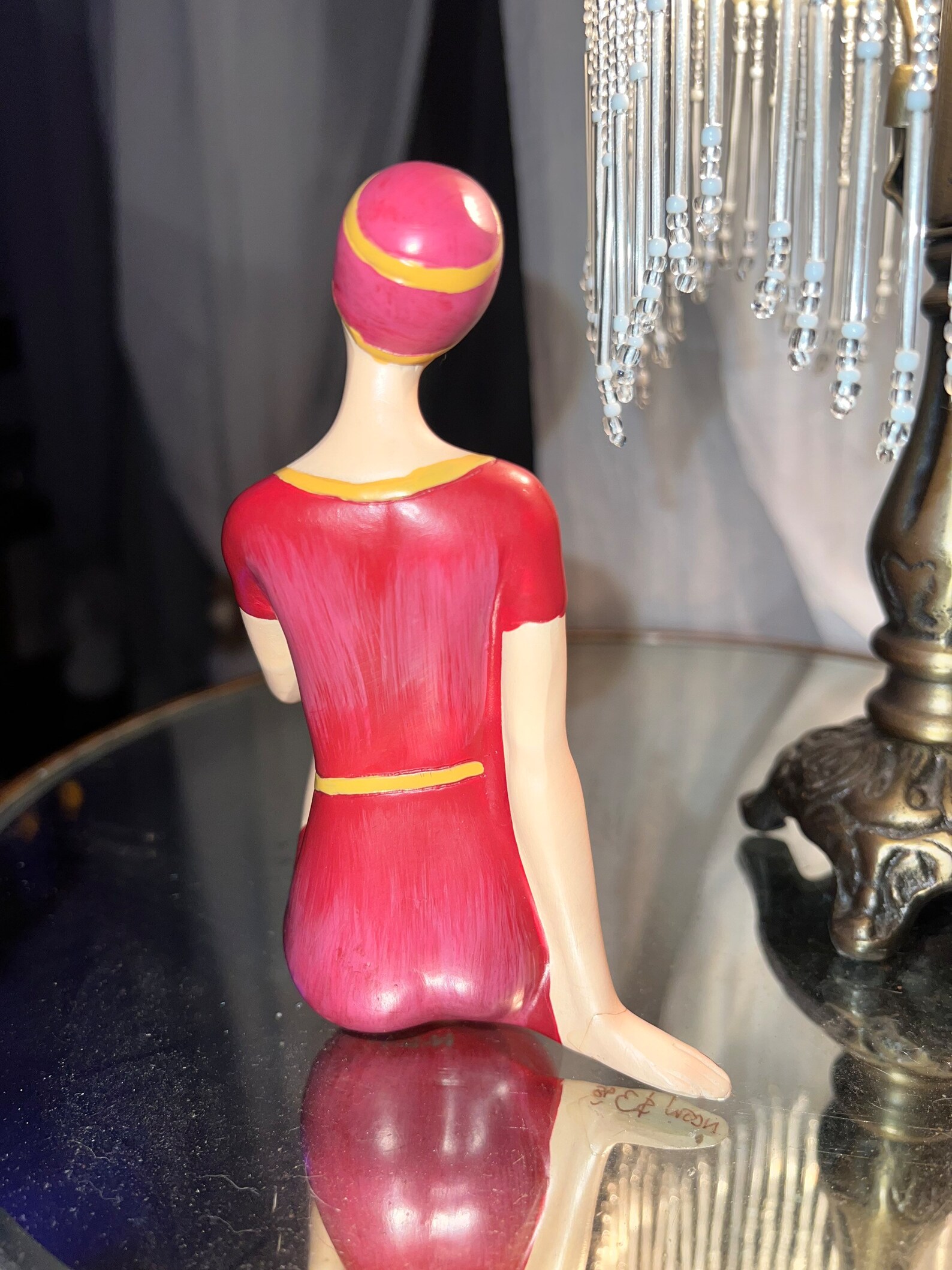 Retro Bathing Beauty Swimsuit Beach Figurine Etsy