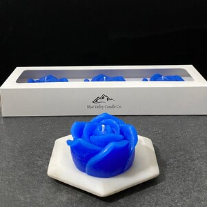 Rose Candle Gift Set - Cashmere Plum - Scented or Unscented