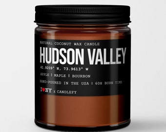 Hudson Valley: New York Scented Candle (Apple, Maple, Bourbon)