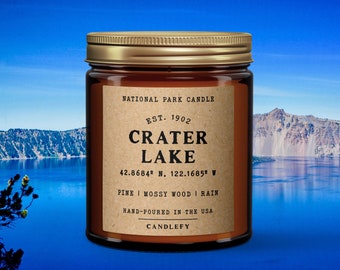 Crater Lake National Park Candle