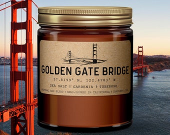 Golden Gate Bridge I California Scented Candle